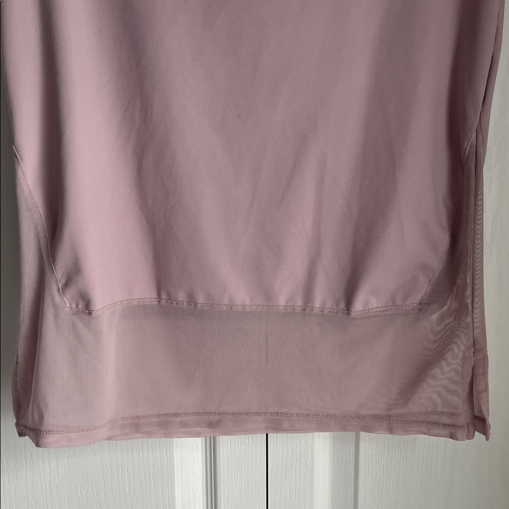 Fabletics Light Pink Short Sleeve Tee - Picture 4 of 7